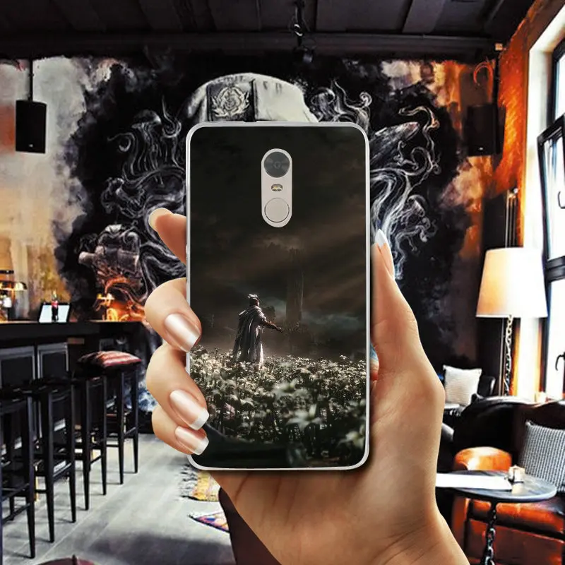 Soft TPU Phone Cases for Xiaomi Mi Redmi Note 2 3 3S 4 4X 4A 5 5S 6 8 A1 Pro Plus Coque Shell Bags Fashionable Bloodborne Games |