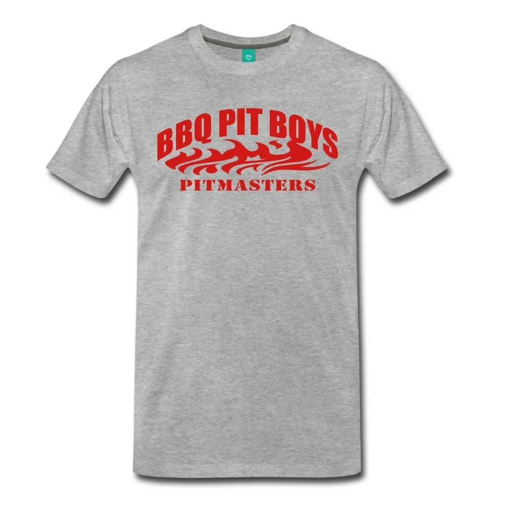 Bbq Pit Boys Pitmasters Men'S T-Shirt Short Sleeve Discount Cotton T Shirts Tops Tees 2019 Summer New Style Men | Мужская одежда