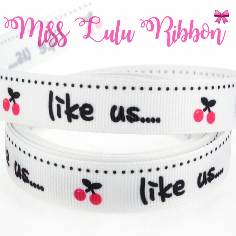 16 мм 75 ручной работы/конфета сделай сам/нравимся &quotс печатным рисунком Grosgrain