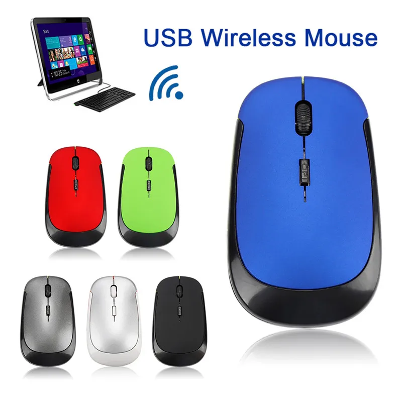 Оптовая продажа 2 4G беспроводная мышь USB 0 приемник профессиональная оптическая s