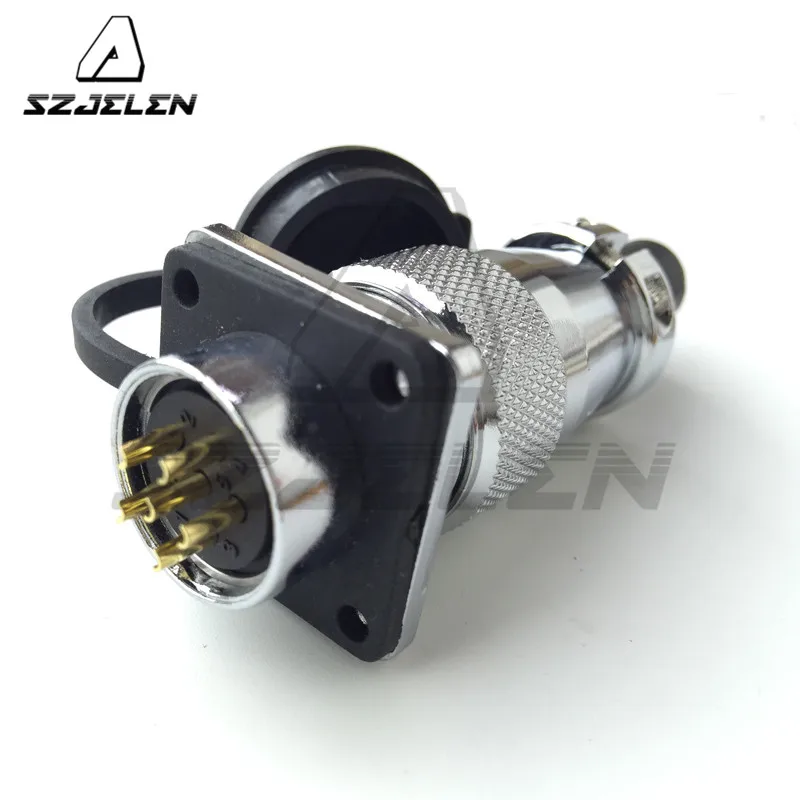 SZJELEN WS20 series waterproof connector 6-pin Industrial electrical connectors male and female | Обустройство дома