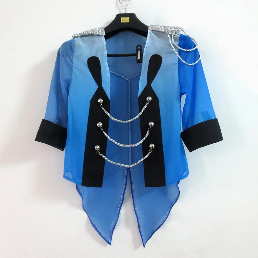Yuri on Ice Katsuki новая синяя спортивная одежда косплей Юри! На ледяной костюм на заказ