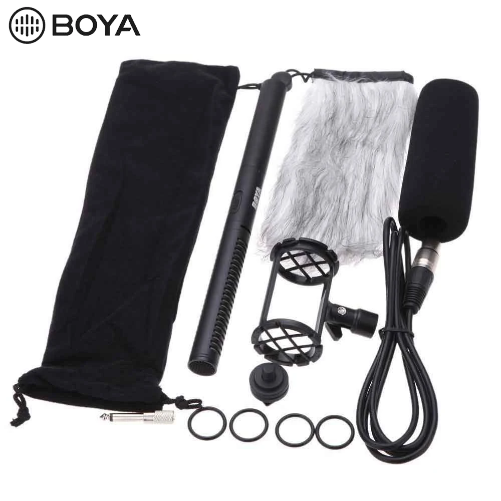 Профессиональный конденсаторный микрофон BOYA профессиональный PVM1000L для записи