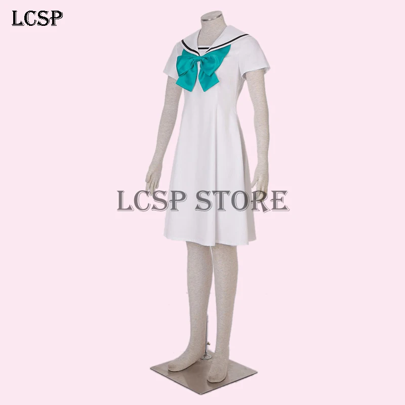 LCSP Card Captor KINOMOTO SAKURA Cosplay Costume Japanese School Uniform Suit Outfit Clothes Dress &amp Bow | Тематическая одежда