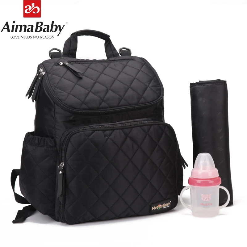 Сумка для подгузников AIMABABY модная сумка мам брендовый дорожный рюкзак малышей