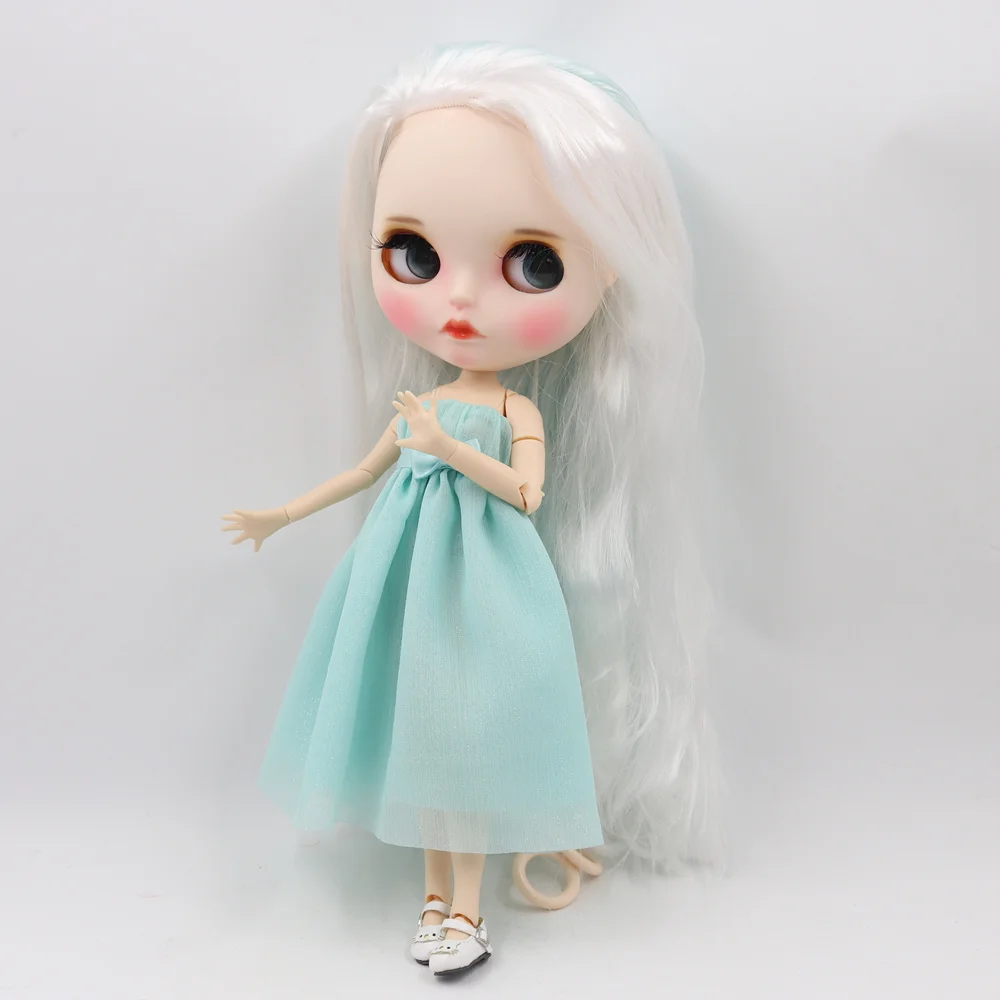 Ледяной DBS Blyth кукольные 1/6 шарнирное тело ручная роспись матовая лицевая сторона