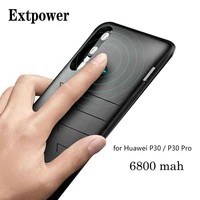 extpower 6800mah power bank charger case for huawei p30 pro external pack backup battery charging case cover for huawei p30