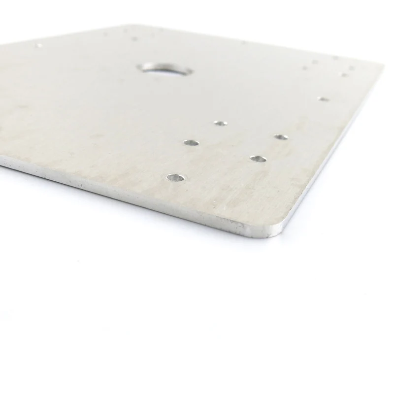 Алюминиевый сплав Роботизированный автомобиль шасси DIY Модель собранные