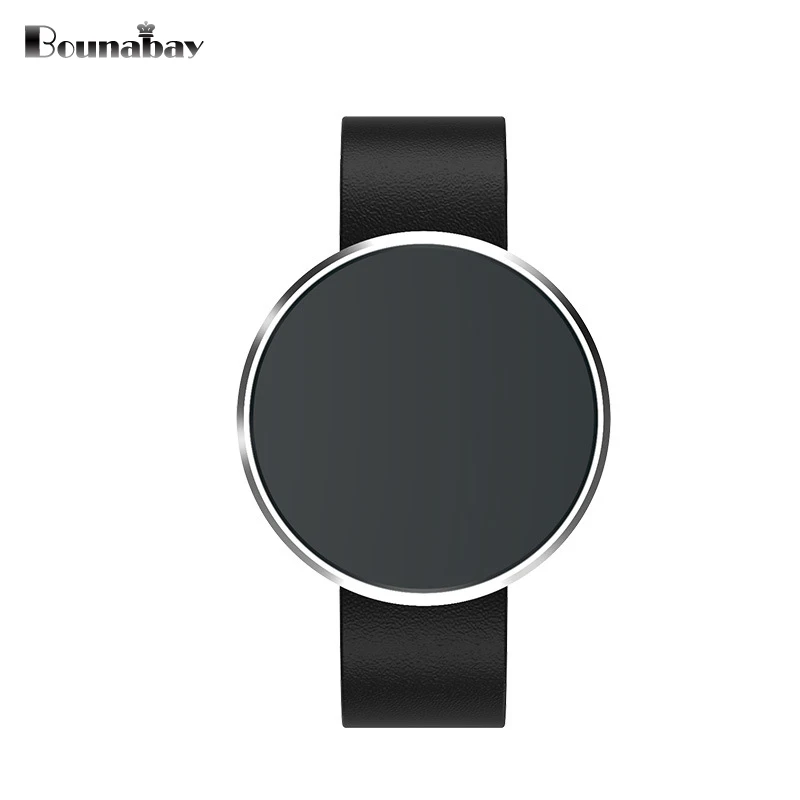 Bounabay Bluetooth Smart женские часы Apple IOS телефон водонепроницаемые Сенсорный экран