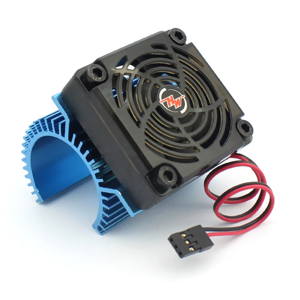 Двигатель Hobbywing EZRUN Combo C1 радиатор двигателя + вентилятор 5 В 2S для 3660 3665 3674
