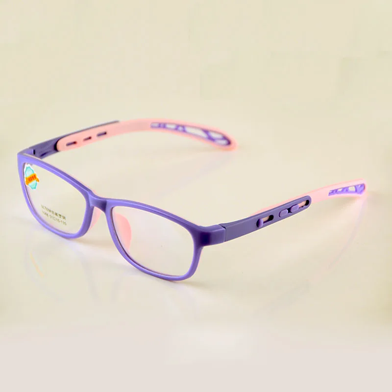 

HEJIE New Kids ULTEM&Silicone Oval Double Colors Eyeglasses Frames Clear Lens For Boys Girls Children Size 51-15-135mm 1068