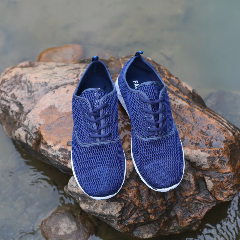 Water Shoes Aque Men Spring Summer cool Trekking Footwear platform designer runway Lace up Superstar Casual Up Stream Big | Обувь