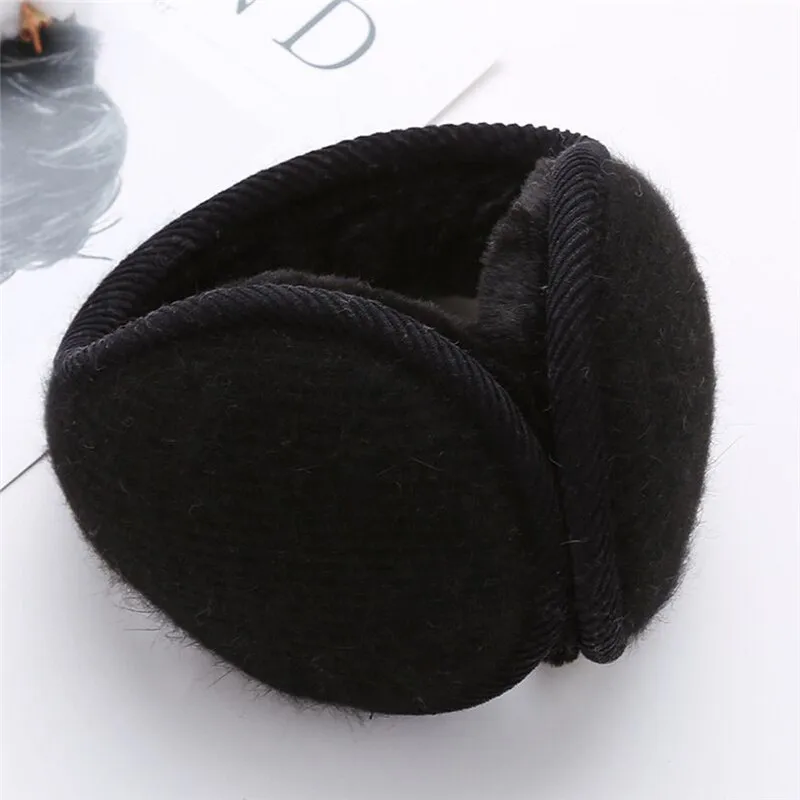 Зимние унисекс Мужские и женские флисовые теплые наушники теплые плюшевые тканевые наушники для ушей теплые наушники 5 цветов - Цвет: 2