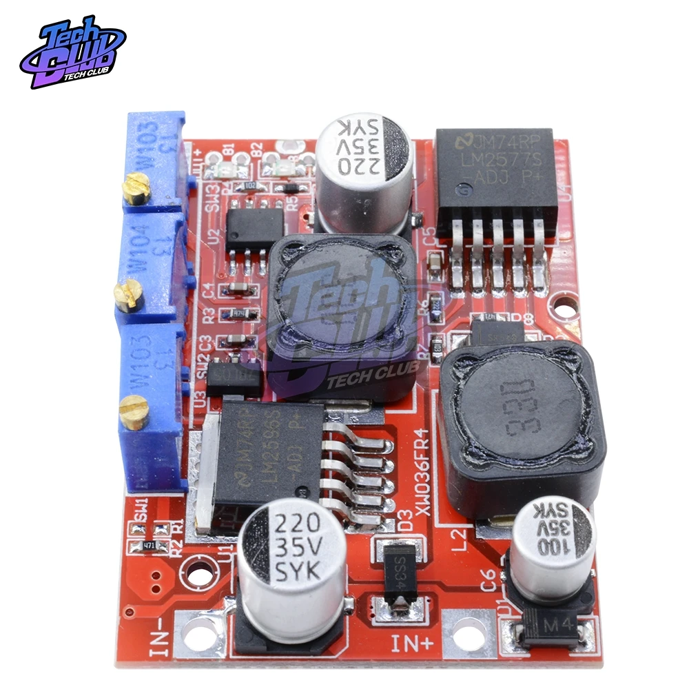 LM6019 DC-DC шаг вверх-вниз модуль автоматического солнечных панелей Boost бак