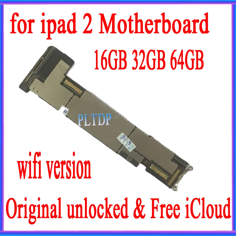 Wifi версия для ipad 2 материнская плата с системой IOS 100% оригинал разблокирована Ipad