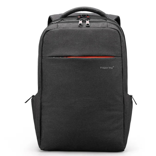 Tigernu мода Anti theft рюкзак для мужчин 15," Ноутбук водостойкий мужской женский Mochila удобные школьный рюкзак сумка для женщин - Цвет: Black
