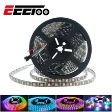 Светодиодная лента EeeToo WS2812B 5050 SMD RGB водонепроницаемая 5 в