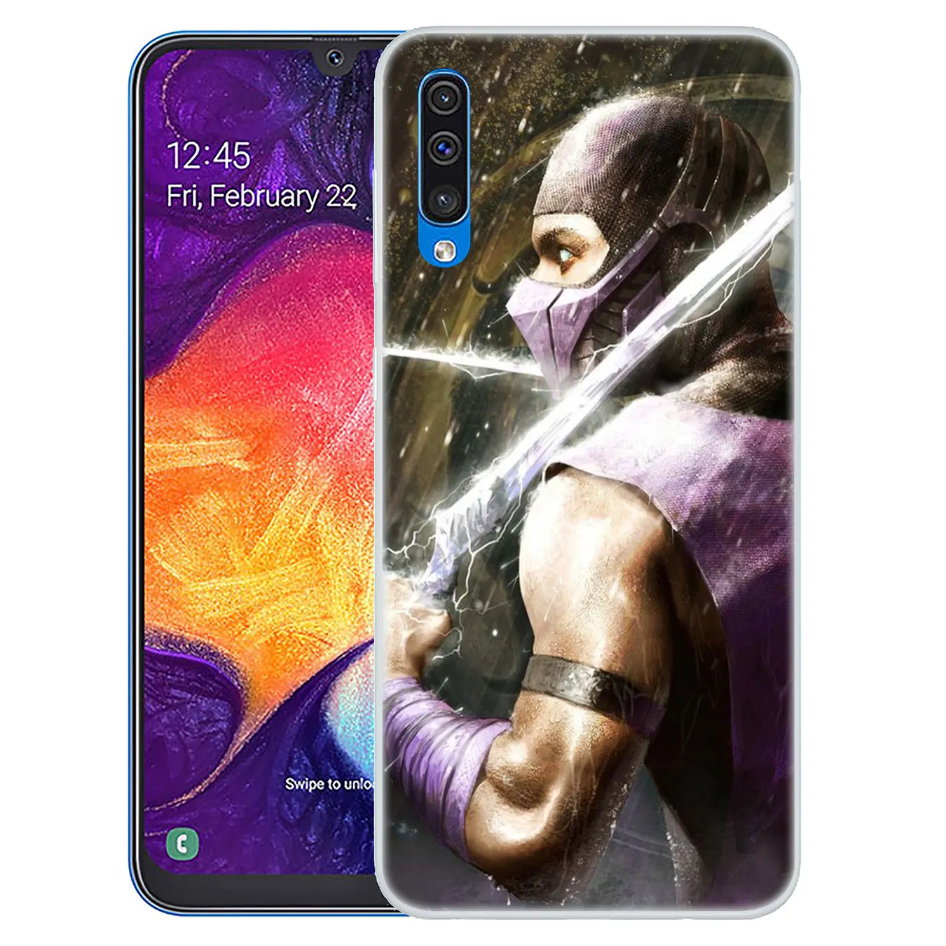 Твердый прозрачный чехол для телефона Lavaza Mortal Kombat Samsung Galaxy A10 A20 A30 A40 A50 A60 A70 M40 M30 M20