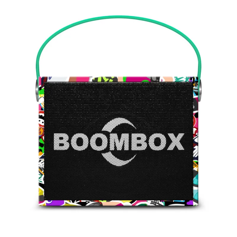 Портативный беспроводной Bluetooth динамик стерео большой мощности 10 Вт система TF fm