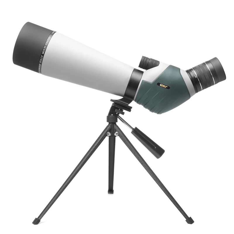 Gomu 20-60x80 мощный зум Монокуляр телескоп азот Водонепроницаемый Профессиональный Зрительная труба бинокль для наблюдения за птицами
