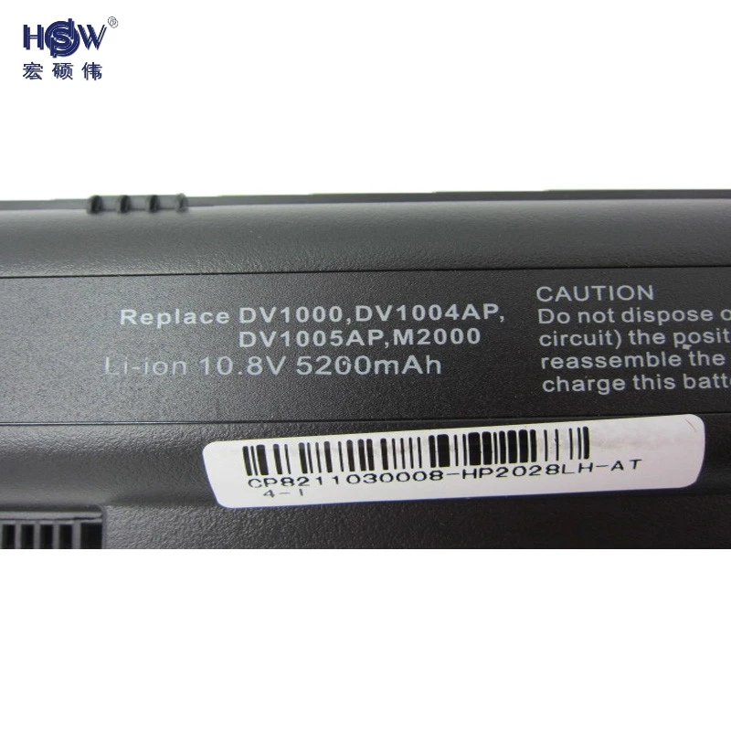 HSW Аккумулятор для ноутбука HP Pavilion G3000 G5000 dv1000 dv4000 dv5000 Compaq батареи C300 C500 M2000 v2000 v4000