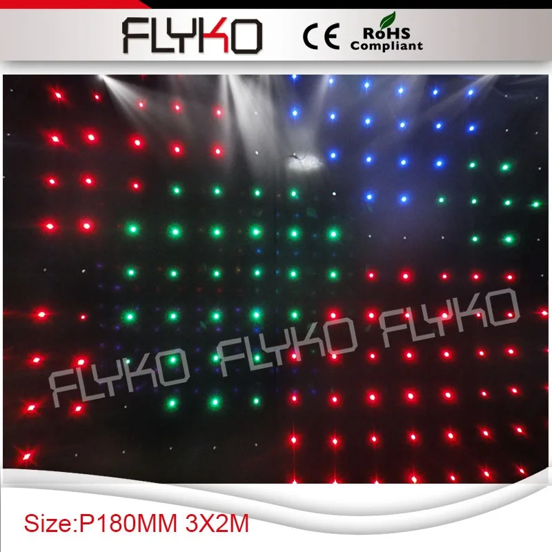 Бесплатная доставка p18 3x2 м видео дисплей экран новый продукт rgb Полноцветный
