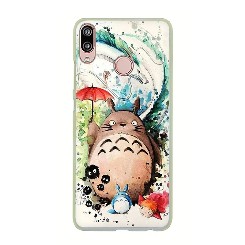 H9 Чехлы Studio Ghibli Spirited Away Totoro чехол для телефона для Huawei Honor 6a 6C 7A Pro 7C 7X 8C 8X8 9 10 Lite Play вид 20 9X Pro - Цвет: H9