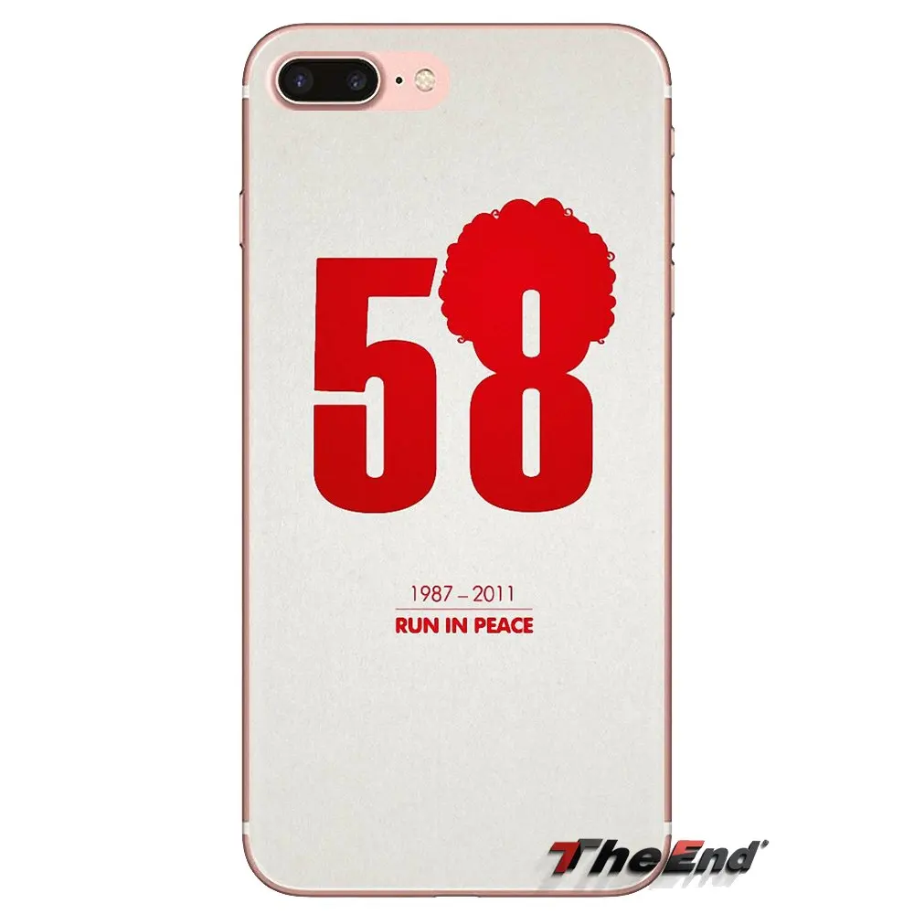 Mobile Phone Case Cover marco simoncelli 58 logo Print For Samsung Galaxy S3 S4 S5 Mini S6 S7 Edge S8 S9 S10 Plus Note 3 4 5 8 9 |
