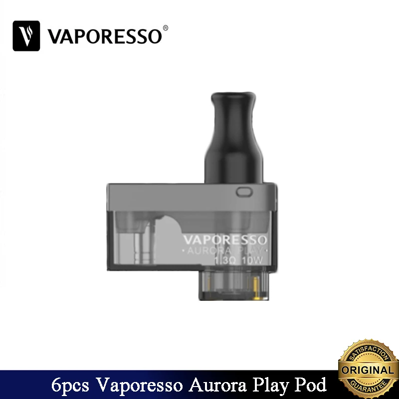 2 ~ 6 шт./лот оригинальный Vaporesso Aurora Play Pod емкостью мл вейп с катушкой 1 3 Ом подходит