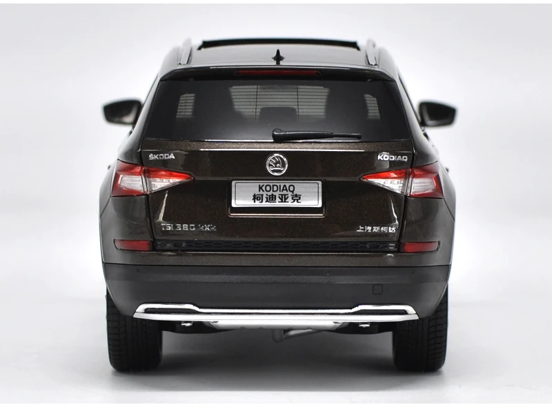 1/18 Skoda KODIAQ SUV литая под давлением металлическая модель автомобиля игрушка для детей подарки на день рождения Коллекция игрушек оригинальная коробка
