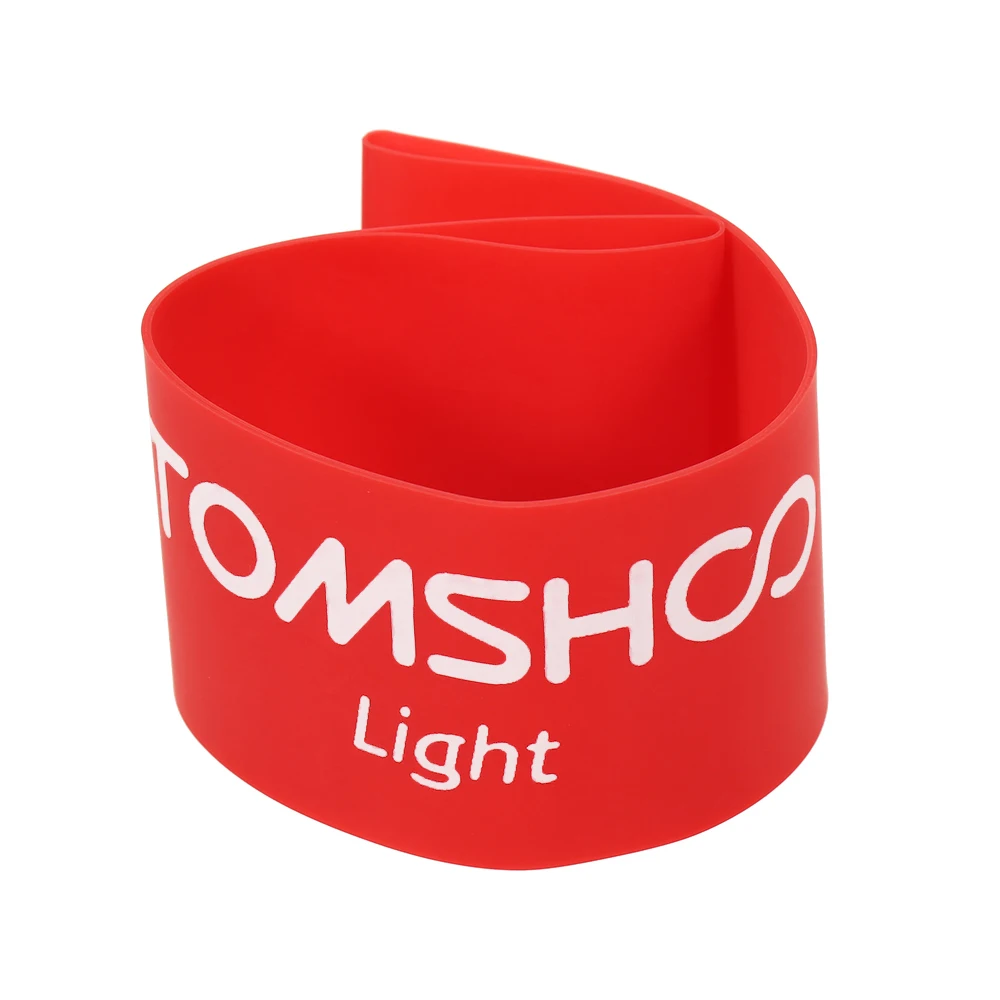 TOMSHOO набор из 4 эластичных резиновых лент для йоги занятий фитнесом в помещении и