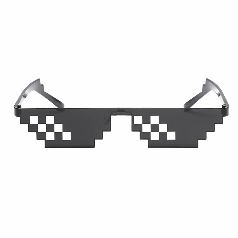 Солнцезащитные очки MLG Pixelated Kids Thug Life Deal with It для вечеринки мозаичные винтажные