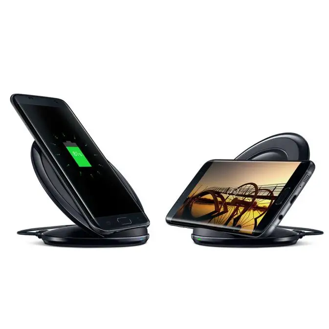 Fast Charge Qi Wireless Charging Stand Dock for Samsung Galaxy S7/S7 edge Note 5 USB Phone Charger Pad iPhone | Мобильные телефоны