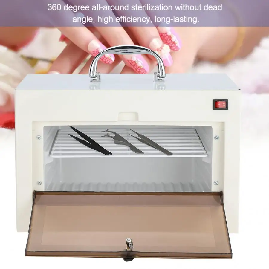 Профессиональный УФ стерилизатор для ногтей шкаф ящик маникюра косметический