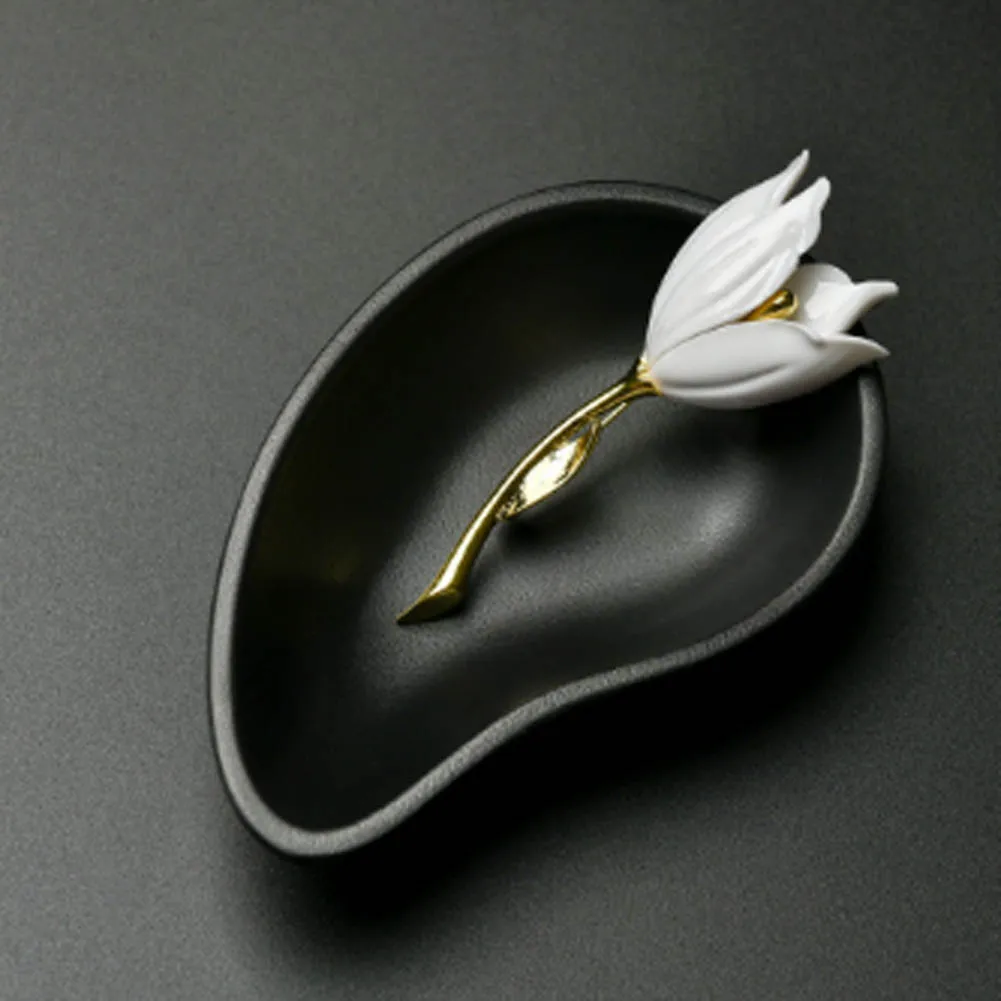 Элегантная Модная брошь JieyueJewelry Брошь В Виде Цветка тюльпана необходимое женское