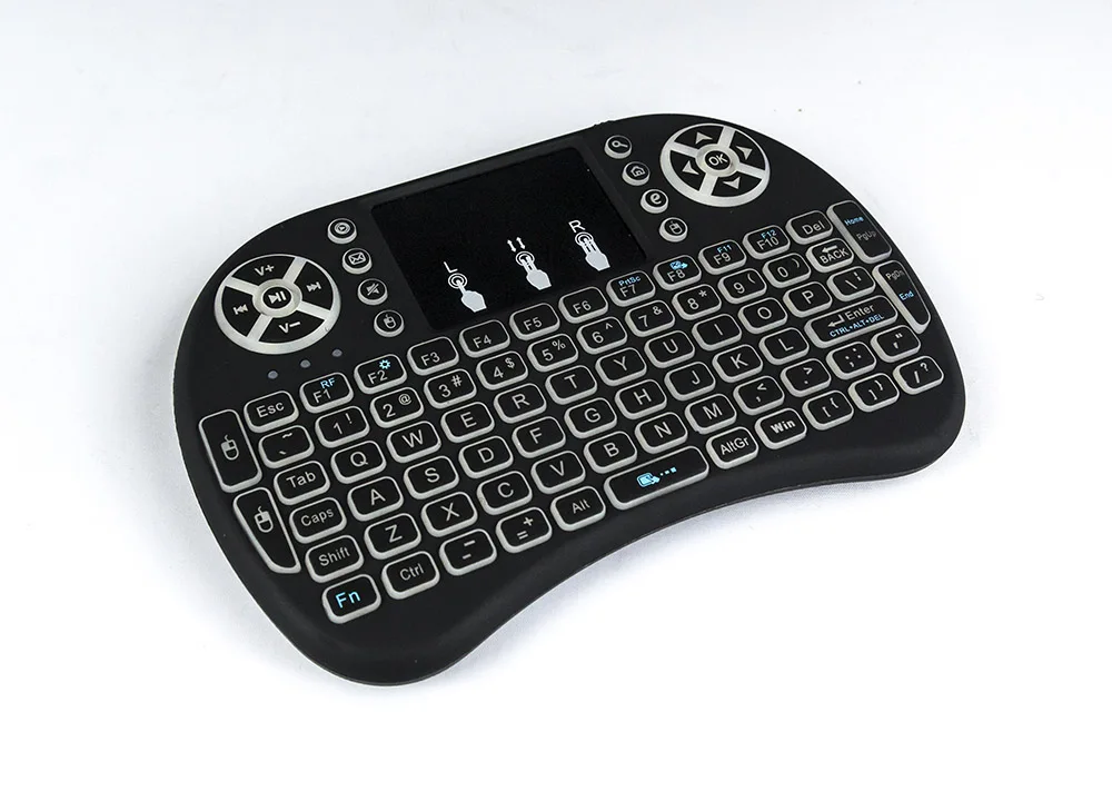 I8 Мини-Клавиатура английская версия i8 Air mouse Мультимедийный пульт дистанционного управления Сенсорная панель портативная клавиатура для Android tv BOX PC Lapto