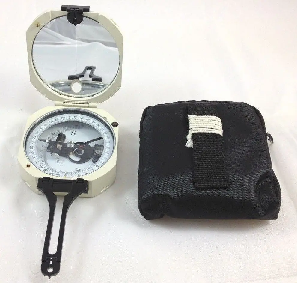 Новый геологический компас DQL-3. Карманная перевозка. Металлический | Инструменты