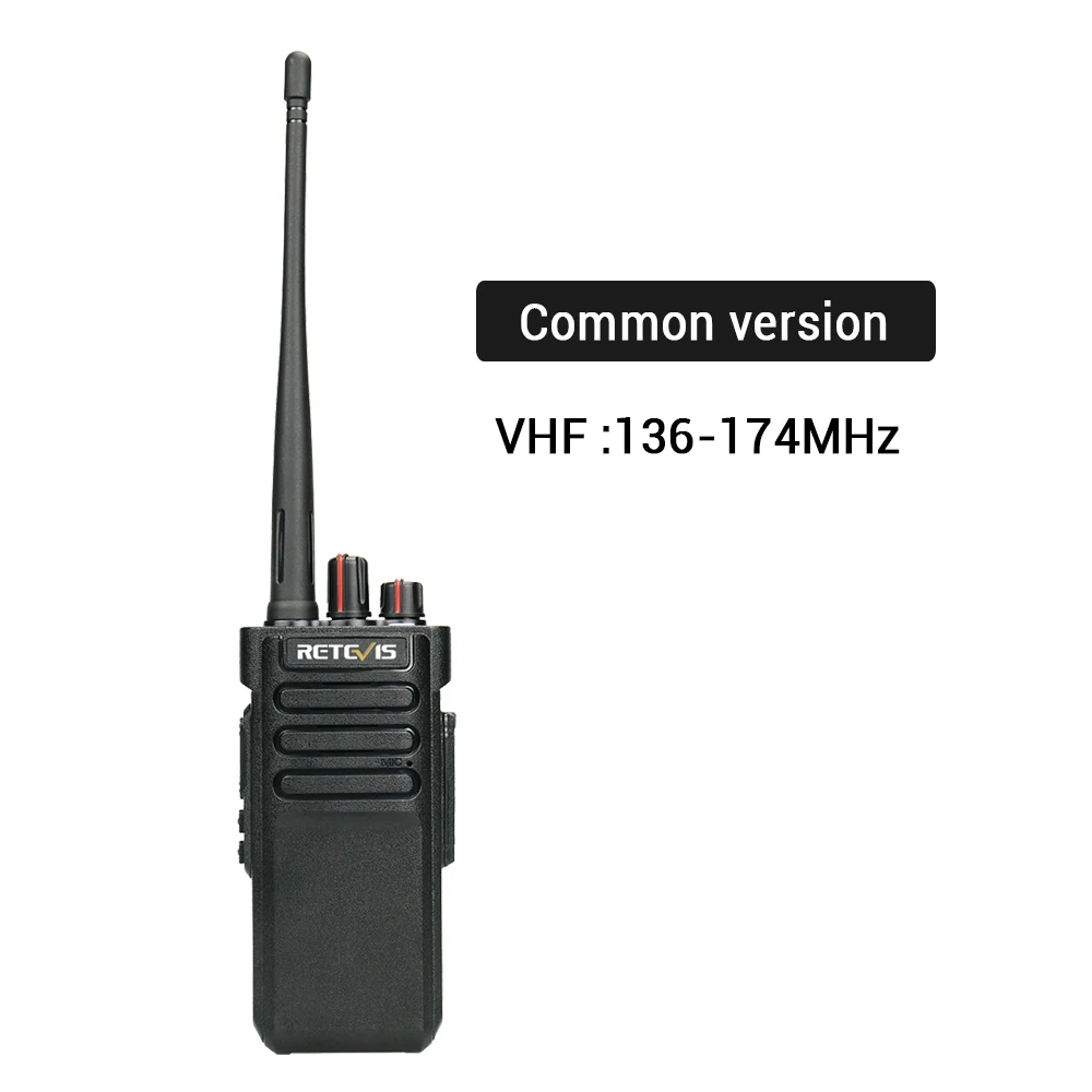 IP67 водонепроницаемая рация RETEVIS RT29 10 Вт UHF(или VHF) VOX профессиональный дальний двухсторонний радиоприемник Comunicador - Цвет: Common VHF