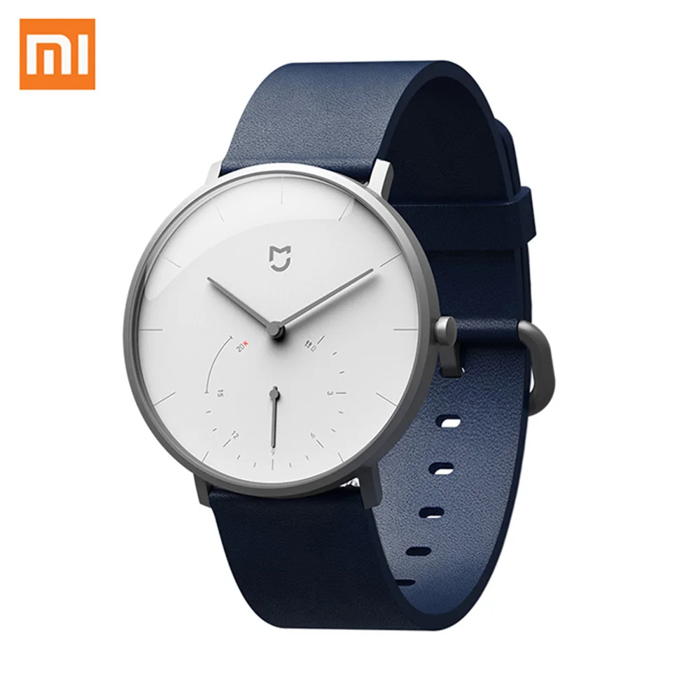 Оригинальные кварцевые часы Xiaomi Mijia водонепроницаемый двойной циферблат с