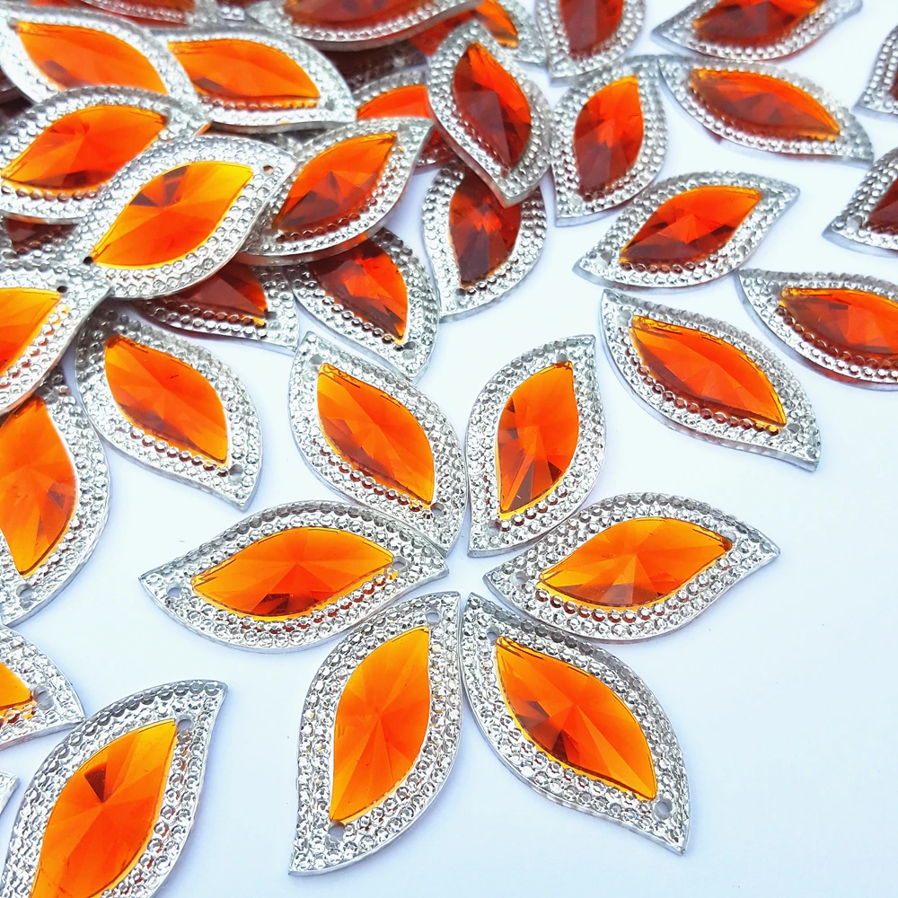 Популярные 15x30 мм одежда декор декоративные камни и кристаллы стразы для макияжа