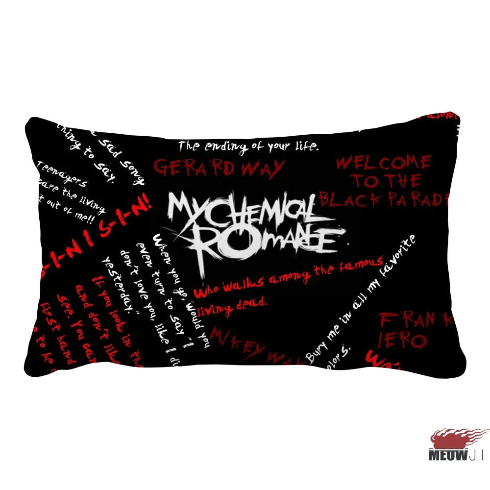 My Chemical Romance Band многоразмерная прямоугольная наволочка - Цвет: A