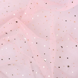 Skin Pink 50x155cm Nanchuang Tull сетчатая ткань, блестящая ткань для свадебного платья, сетка от комаров, юбка-американка, вуаль, декоративный материал, 50x155 см - Цвет: Skin Pink 50x155cm