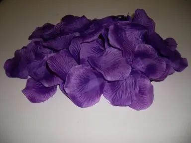 200 Saverpack Beautiful Dark Purple Premium Quality Silk Rose Petals | Свадьбы и торжества