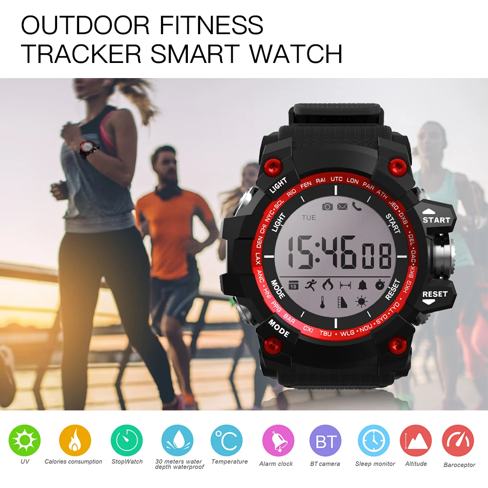 D watch01A спортивные мужские наручные часы умные беспроводные Смарт для звонков SMS