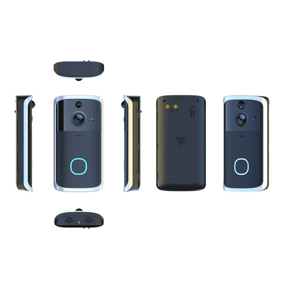 Modern WIFI Visual Doorbell Camera Video-eye Intercom HD Wireless Night View Video Smart Ring |