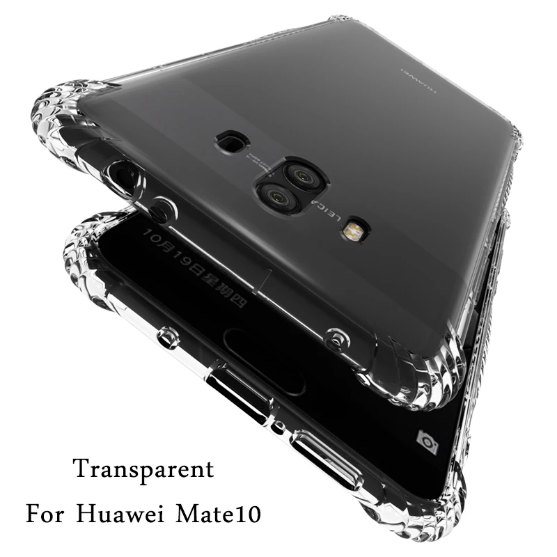 Противоударный прозрачный чехол с воздушной подушкой для Huawei P20 Lite Mate 10 Pro 20 Nova 3i 3