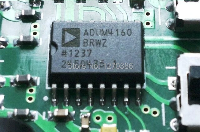 

Free Shipping!!! USB isolation board magnetic isolation ADUM4160 USB protection board evaluation board module