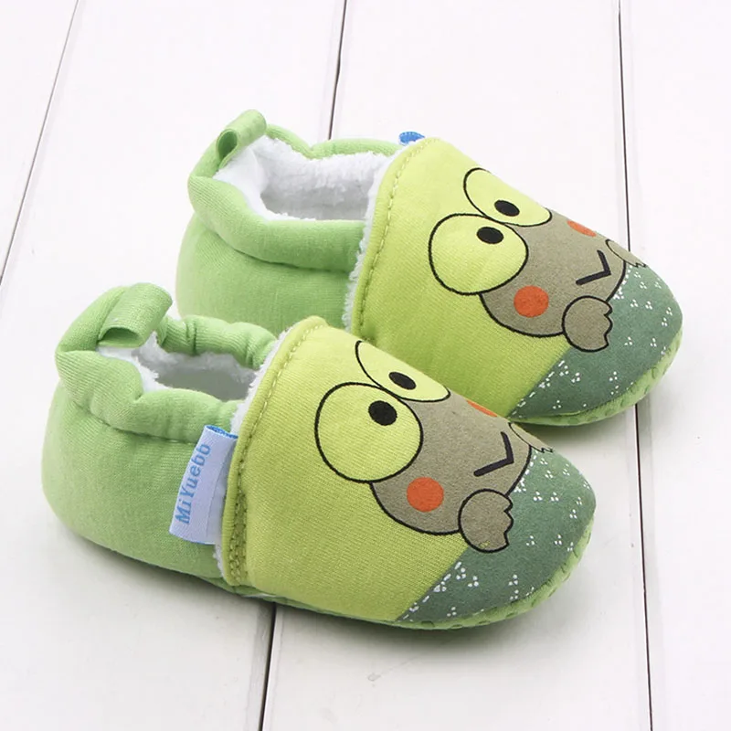 Winter New Baby Velvet Shoes Boys Girls Soft Warm Cartoon First Walkers Kids Children Cute Non-Slip Infants Newborn |