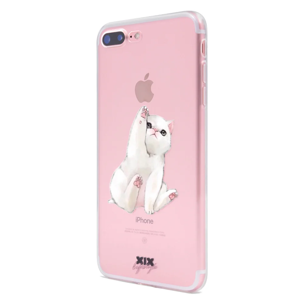01 Чехол для iPhone 11 Pro, чехол для iPhone 5, 5S, 6, 6 S, 7, 8 Plus, X, XS, Max, милый чехол для iPhone 7, чехол из мягкого ТПУ для iPhone XR, чехол - Цвет: 01