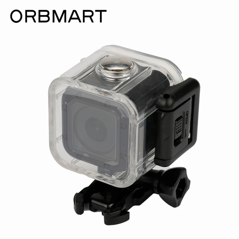 Водонепроницаемый чехол ORBMART 45 м накладка для Gopro Hero 5 Спортивная камера 4 серии с